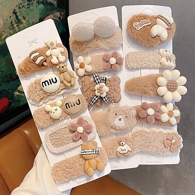 پک گیره مو تدی (۵عددی ) 🧸♥️
