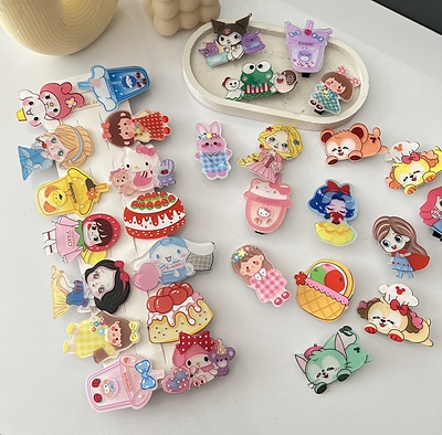 گیره مو انبری ژورنالی 💖✨🫧